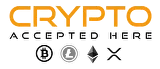 Crypto Accepted Here - Bitcoin, Ethereum, and more